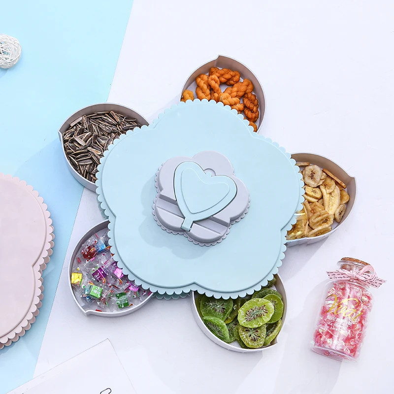 Trays Box Organizer With Phone Holder Plastic Food Candy Snack Container Case Holder Flower Shaped Dry Fruit Melon Seeds Storage
Trays Box Organizer With Phone Holder Plastic Food Candy Snack Container Case Holder Flower Shaped Dry Fruit Melon Seeds Storage