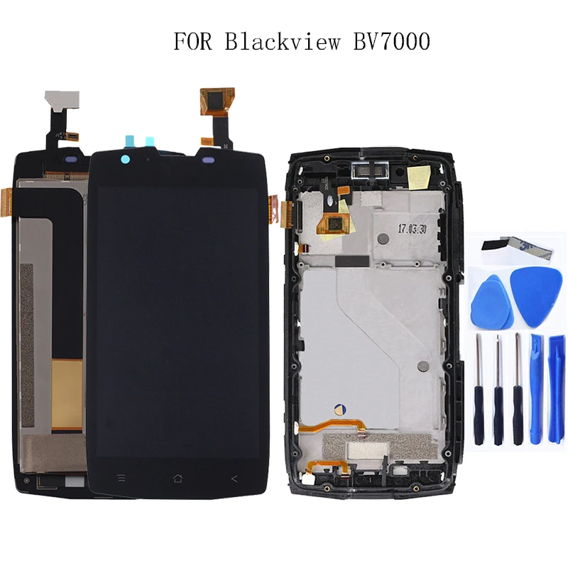 For Blackview BV7000/BV7000 Pro LCD Monitor + Touch Screen Digitizer Kit + Frame with 5.0" 1920x1080P LCD +Free Tool
For Blackview BV7000/BV7000 Pro LCD Monitor + Touch Screen Digitizer Kit + Frame with 5.0" 1920x1080P LCD +Free Tool