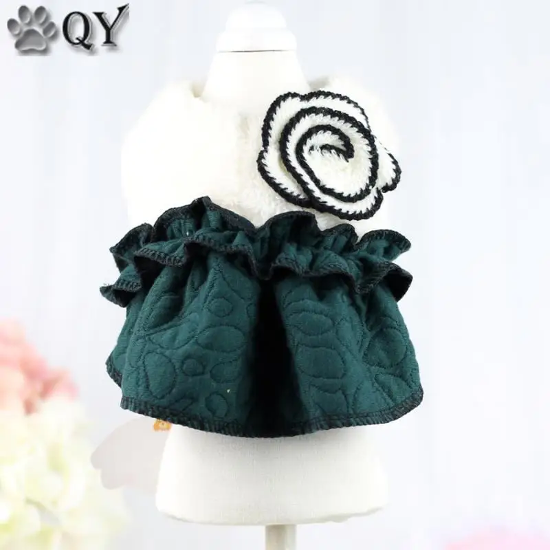 Princess Soft Flower Winter Pet Dog Dress Girl Female Cotton Dress Clothing For Dogs Puppy Dog Cat Pet Clothes Apparel XS-XL
Princess Soft Flower Winter Pet Dog Dress Girl Female Cotton Dress Clothing For Dogs Puppy Dog Cat Pet Clothes Apparel XS-XL
