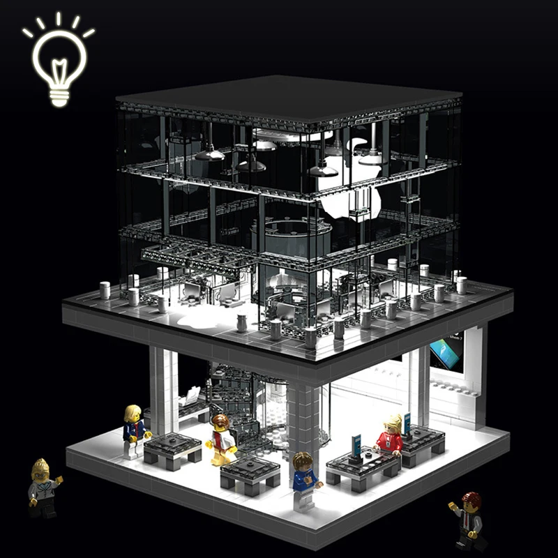 Creator City LED Version Street View Apple Store Building Blocks Sets Bricks Classic Model Phone Kids Toys Gifts fit
Creator City LED Version Street View Apple Store Building Blocks Sets Bricks Classic Model Phone Kids Toys Gifts fit