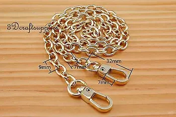 Bag chain purse chain for bag metal bag chain purse chain for bag heavy duty light gold 60 cm CF91
Bag chain purse chain for bag metal bag chain purse chain for bag heavy duty light gold 60 cm CF91