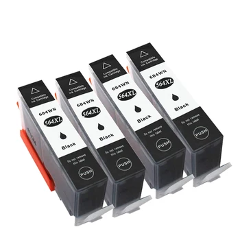 4 Black 564 XL 564XL Compatible Ink Cartridge For HP Photosmart 5510 5511 5512 5514 5515 5520 5525 6510 6512 6515 6520 7510 7515
4 Black 564 XL 564XL Compatible Ink Cartridge For HP Photosmart 5510 5511 5512 5514 5515 5520 5525 6510 6512 6515 6520 7510 7515