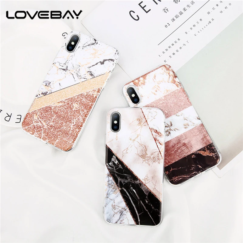 Lvebay Phone Case For iPhone X 8 7 6 6s Plus Fashion Glitter Powder Marble Glossy Stone Soft TPU Back Cover Cases For iPhone 8
Lvebay Phone Case For iPhone X 8 7 6 6s Plus Fashion Glitter Powder Marble Glossy Stone Soft TPU Back Cover Cases For iPhone 8