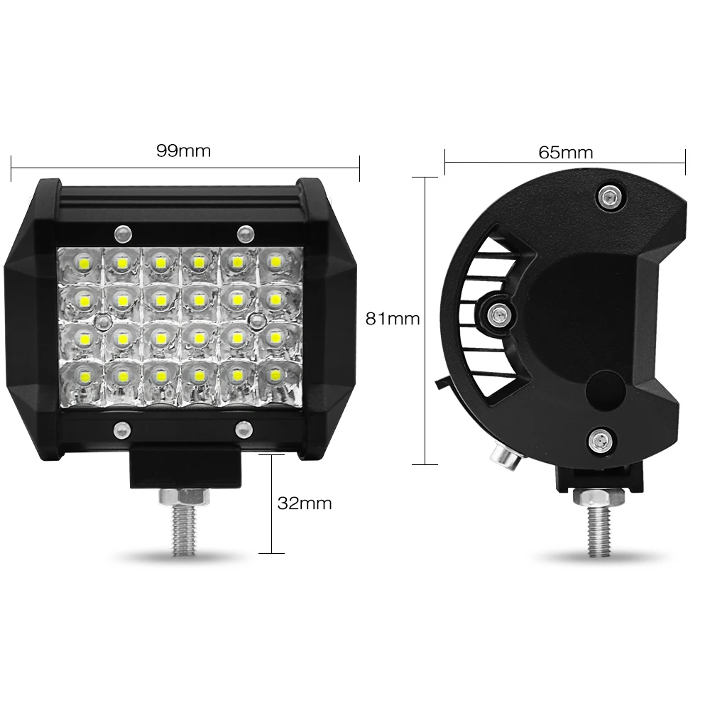 4 Inch 72W Four Rows Led Light Bar 6000K 7200LM Car Work Light Modified Off-Road Roof Light Bar Daytime Running Lights
4 Inch 72W Four Rows Led Light Bar 6000K 7200LM Car Work Light Modified Off-Road Roof Light Bar Daytime Running Lights