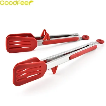 Goodfeer Stainless Steel Food Tongs with Stand Non-slip Serving Tongs for Salad Cooking BBQ Barbecue Tools Grill Accessories
Goodfeer Stainless Steel Food Tongs with Stand Non-slip Serving Tongs for Salad Cooking BBQ Barbecue Tools Grill Accessories