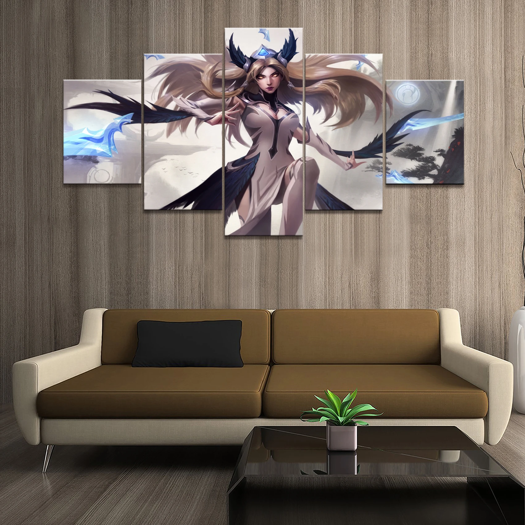 Home Decor Poster HD Pictures Prints Canvas 5 Piece Modular League of Legends LOL S8 Irelia GAME Living Room Decorative Paintin
Home Decor Poster HD Pictures Prints Canvas 5 Piece Modular League of Legends LOL S8 Irelia GAME Living Room Decorative Paintin
