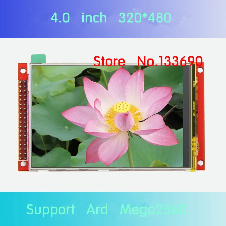 4.0'' 4 inch TFT LCD module 320X480 Ultra HD with touch for mega2560 mega 2560 8bit MCU ILI9486 driver 36PIN 3.3v
4.0'' 4 inch TFT LCD module 320X480 Ultra HD with touch for mega2560 mega 2560 8bit MCU ILI9486 driver 36PIN 3.3v