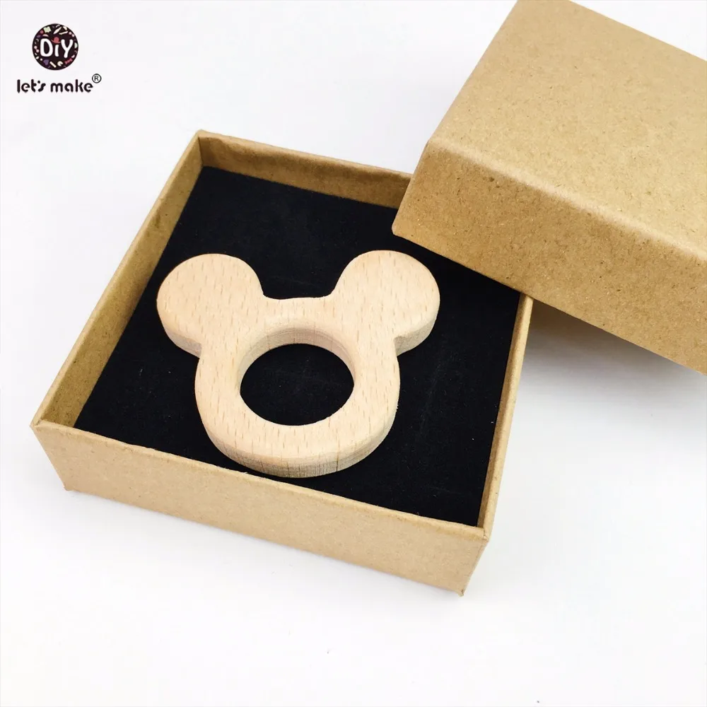 Let's Make Beech Wooden Teether Bear 10pcs Baby Wood Teether Toy Timber Bear DIY Teething Jewelry Nursing Accessories Wood Beads
Let's Make Beech Wooden Teether Bear 10pcs Baby Wood Teether Toy Timber Bear DIY Teething Jewelry Nursing Accessories Wood Beads