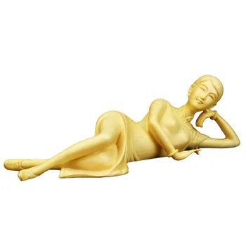 Chinese Style Figure Sculpture HD Beauty Female Statue Nude Art Pet Hand Boxwood Miniature Decoration Crafts R1577
Chinese Style Figure Sculpture HD Beauty Female Statue Nude Art Pet Hand Boxwood Miniature Decoration Crafts R1577