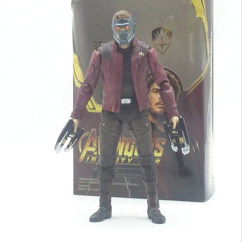 SHF Marvel Avengers Infinity War Star Lord PVC Action Figure Model Collection Toy
SHF Marvel Avengers Infinity War Star Lord PVC Action Figure Model Collection Toy