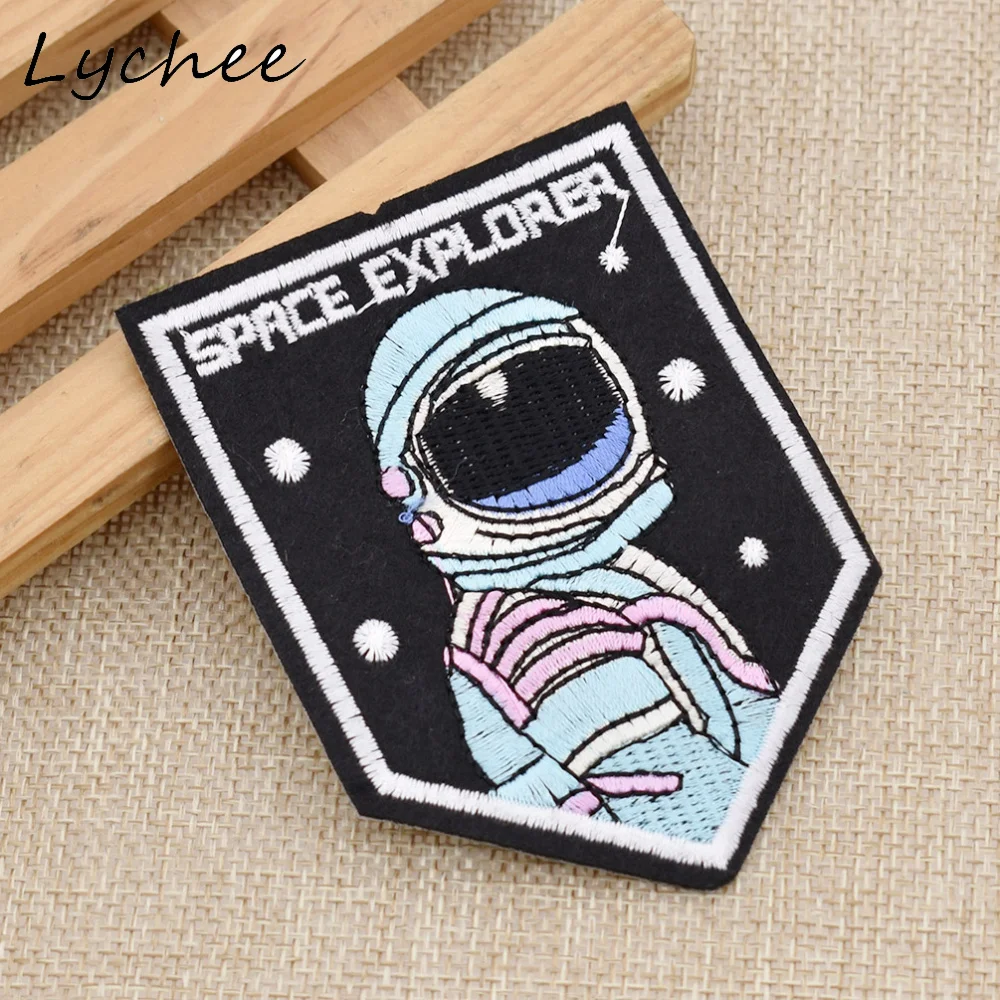 Lychee Creative Astronaut Patch Sewing Iron On Embroidered Applique For Handmade DIY NASA Space Explorer Clothes Bag Badge
Lychee Creative Astronaut Patch Sewing Iron On Embroidered Applique For Handmade DIY NASA Space Explorer Clothes Bag Badge