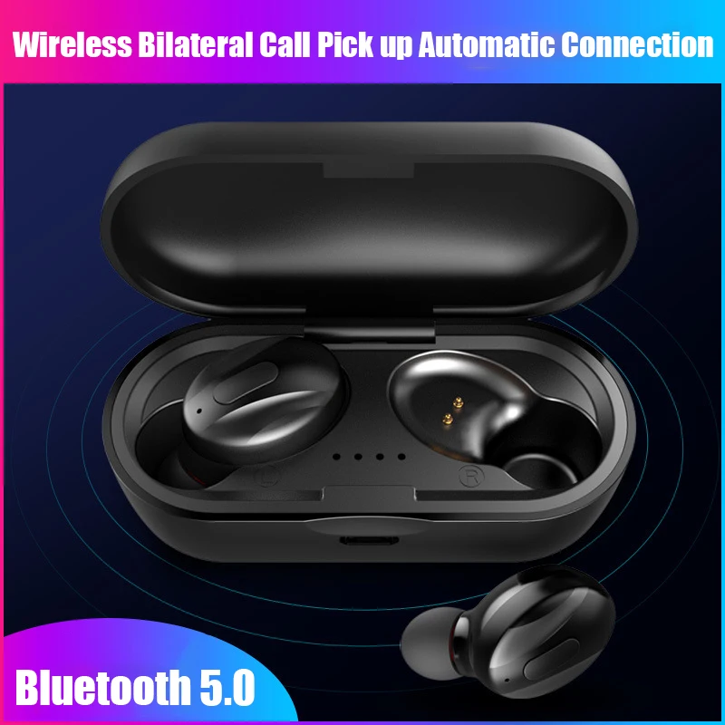 Flanagan Bluetooth Earphone 5.0 Mini TWS Wireless Headset Sport Ear Stereo Cordless Earbuds with Charging box For IOS Android
Flanagan Bluetooth Earphone 5.0 Mini TWS Wireless Headset Sport Ear Stereo Cordless Earbuds with Charging box For IOS Android