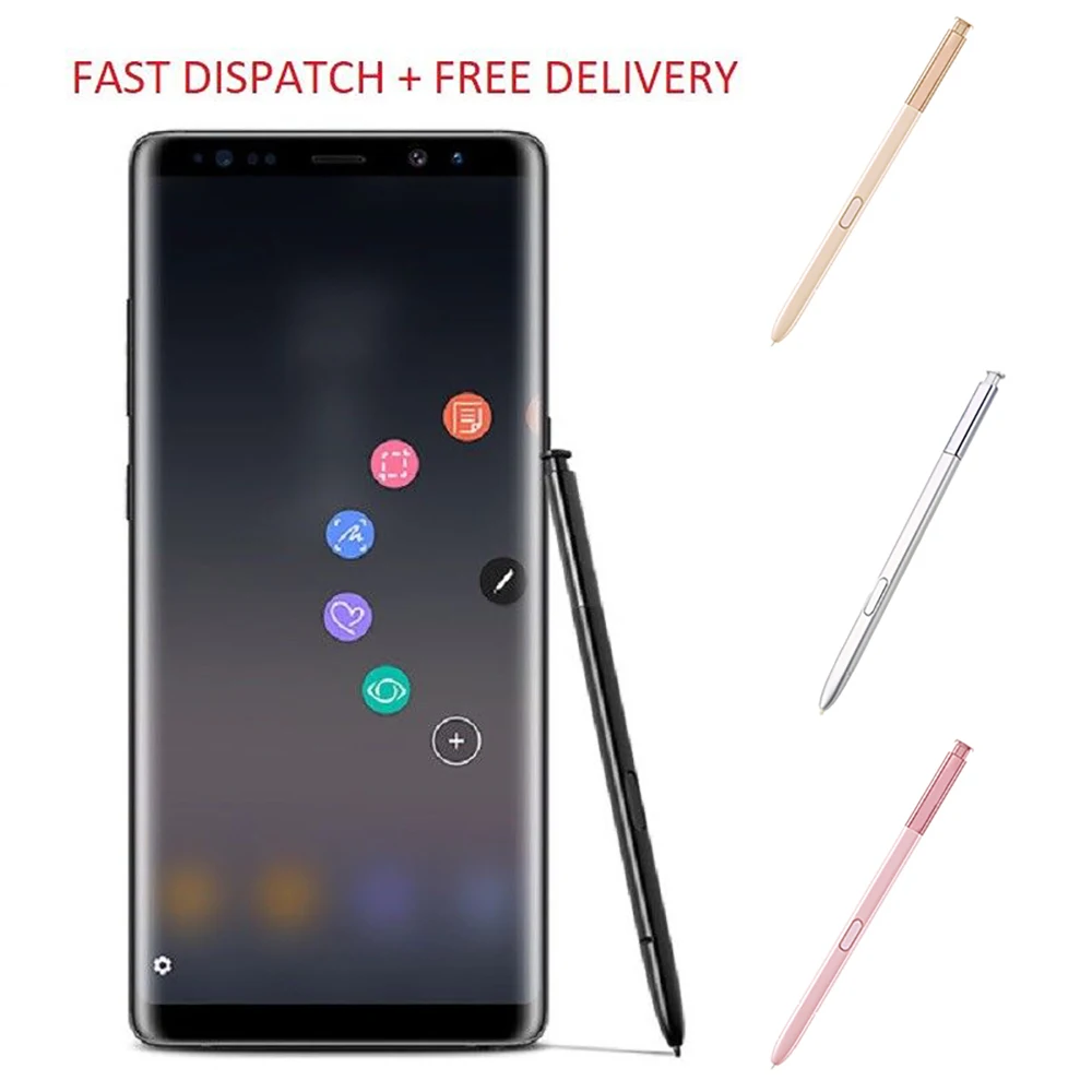 Keyjump Brand New Stylus Pen For Samsung Accessories Mobile Phone For Note 8 PVC Electromagnetic Black / Gold / Silver/pink.
Keyjump Brand New Stylus Pen For Samsung Accessories Mobile Phone For Note 8 PVC Electromagnetic Black / Gold / Silver/pink.