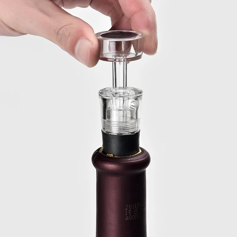 5PCS/set Vacuum Wine Saver Pump Wine Preserver Air Pump Stopper Vacuum Sealed Saver Bottle Stoppers Wine Accessories Bar Tools
5PCS/set Vacuum Wine Saver Pump Wine Preserver Air Pump Stopper Vacuum Sealed Saver Bottle Stoppers Wine Accessories Bar Tools