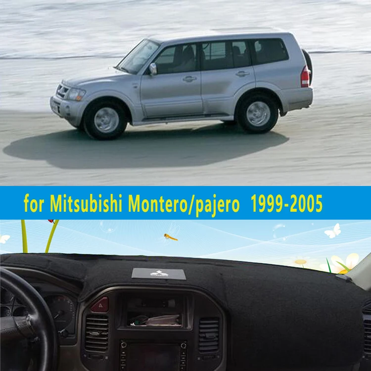 Аксессуары для приборной панели Mitsubishi Montero Pajero 3 V77 V75 2000 2001 2002 2003 2004 2005 2006|cover for