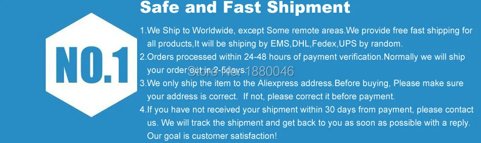 Safe and Fast Shipping