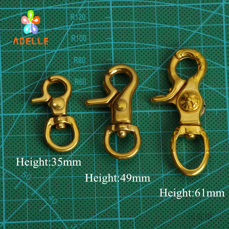 3pcs 100% Solid Brass Lobster Clasp clip Claw Purse Hook Swivel Snap Hook Jewelery fastener Key Ring Bag Dangle free shipping
3pcs 100% Solid Brass Lobster Clasp clip Claw Purse Hook Swivel Snap Hook Jewelery fastener Key Ring Bag Dangle free shipping