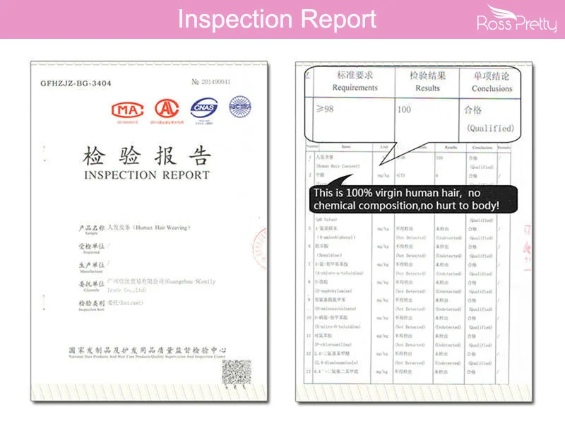Ross Pretty Hair Inspection Report