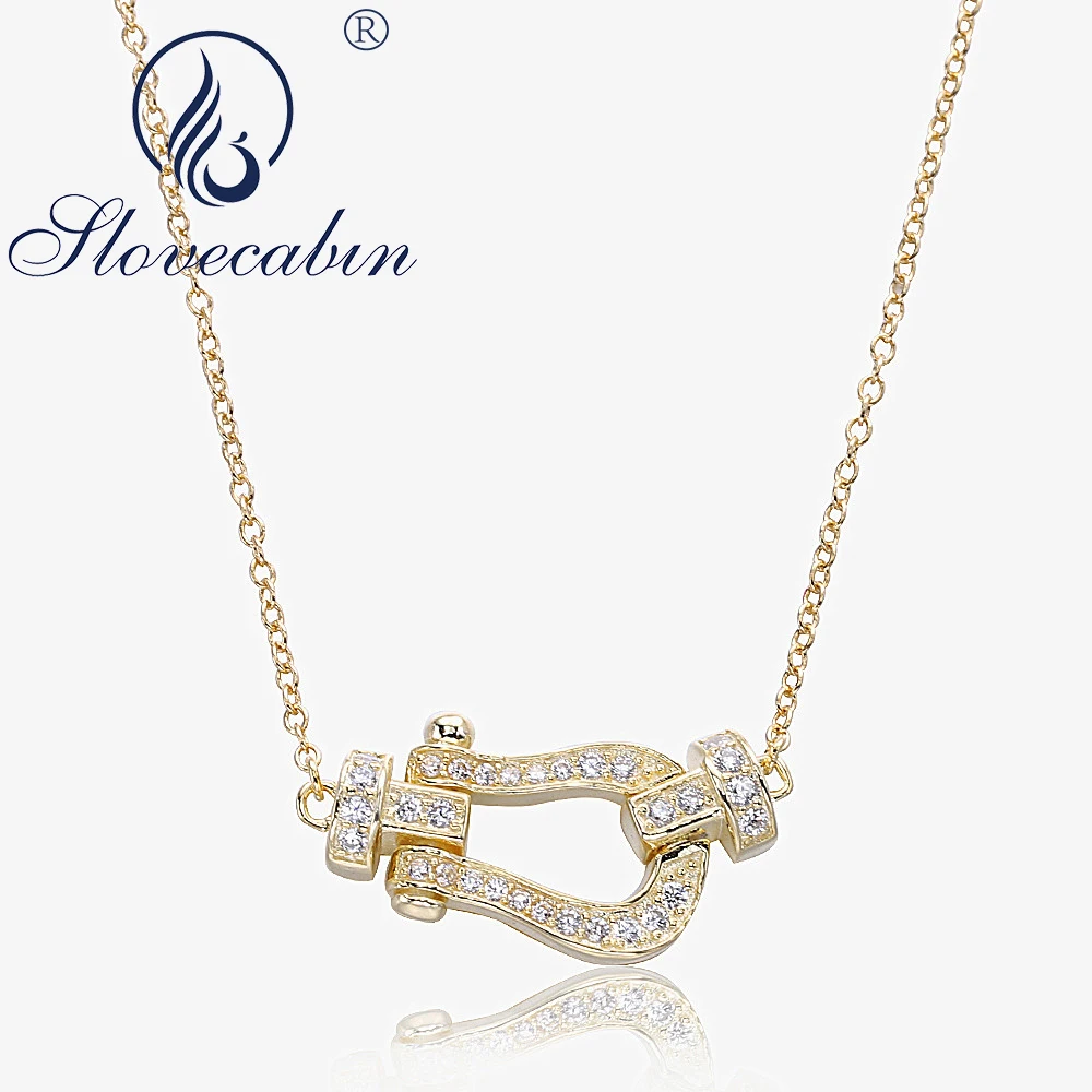 Slovecabin Authentic 925 Sterling Silver Pendant Choker Necklaces With Cubic Zircon High Quality Silver 925 Jewelry 3 Colors
Slovecabin Authentic 925 Sterling Silver Pendant Choker Necklaces With Cubic Zircon High Quality Silver 925 Jewelry 3 Colors
