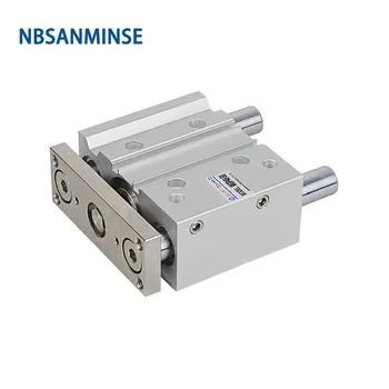 NBSANMINSE MGPL Bore 40mm Pneumatic Air Cylinder SMC Type ISO Compact Cylinder Miniature Guide Rod Double Acting
NBSANMINSE MGPL Bore 40mm Pneumatic Air Cylinder SMC Type ISO Compact Cylinder Miniature Guide Rod Double Acting