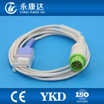 Mennen Spo2 adapter cable for pulse oximeter, 13pin > DB9F free shipping!
Mennen Spo2 adapter cable for pulse oximeter, 13pin > DB9F free shipping!