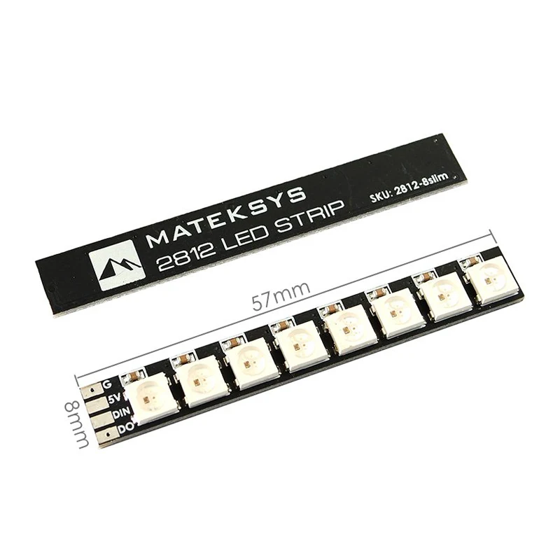 2PCS Mateksys 2812 LED Strip Slim Board 5V for RC Drone FPV Racing Quadcopter DIY Accessories Spare Part
2PCS Mateksys 2812 LED Strip Slim Board 5V for RC Drone FPV Racing Quadcopter DIY Accessories Spare Part