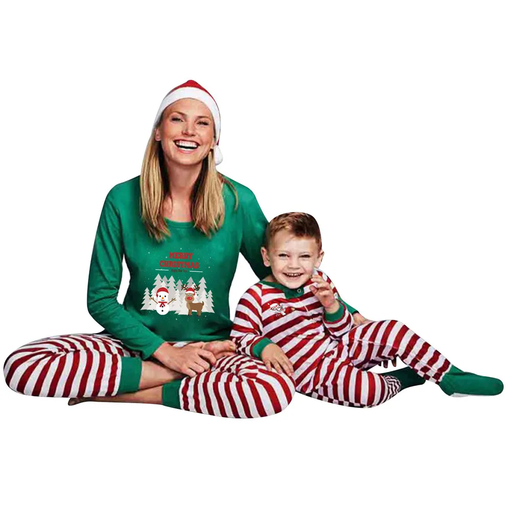 YOUYEDIAN Two Piece Women Suits Mom Casual Santa Long Sleeve Tops Blouse With Pants Family Christmas Sets conjunto feminino
YOUYEDIAN Two Piece Women Suits Mom Casual Santa Long Sleeve Tops Blouse With Pants Family Christmas Sets conjunto feminino