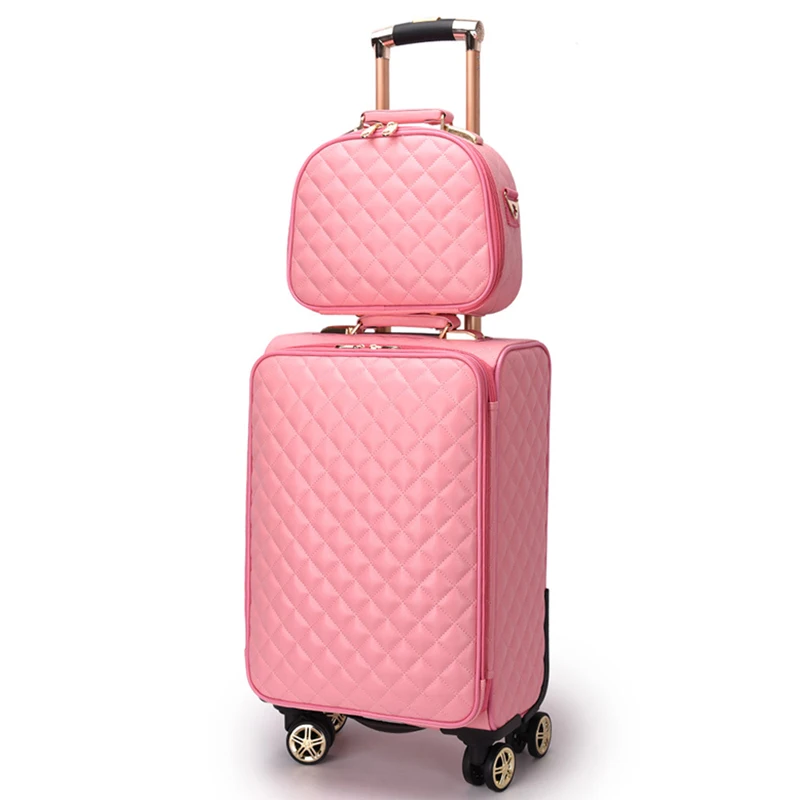 Popular rolling luggage fashion trolley case women cute suitcase boarding box retro travel 20/24 inch luggage with handbag
Popular rolling luggage fashion trolley case women cute suitcase boarding box retro travel 20/24 inch luggage with handbag