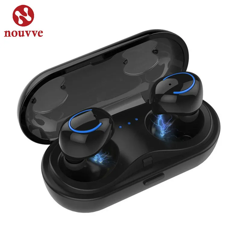 Nouvve Q18 Mini Ture Wireless Bluetooth Headset Earbuds Stereo Earphone with Built-in HD Mic and Charging Case for iPhone xiaomi
Nouvve Q18 Mini Ture Wireless Bluetooth Headset Earbuds Stereo Earphone with Built-in HD Mic and Charging Case for iPhone xiaomi