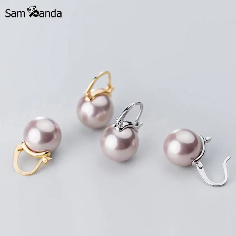 New 925 Sterling Silver Simple Statement Synthetic Pearl Sweet Elegant Stud Earrings For Women Hypoallergenic Fashion Gift
New 925 Sterling Silver Simple Statement Synthetic Pearl Sweet Elegant Stud Earrings For Women Hypoallergenic Fashion Gift