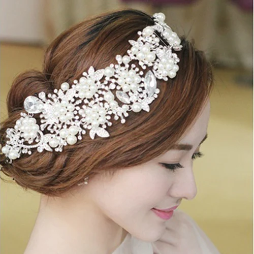 Himstory Rhinestone Beads Super Luxury Imitated Pearl Wedding Hair Accessories hHairbands Bridal Tiara Hair Wear wholesale
Himstory Rhinestone Beads Super Luxury Imitated Pearl Wedding Hair Accessories hHairbands Bridal Tiara Hair Wear wholesale