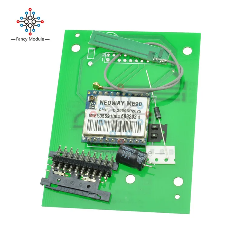 GPRS GSM SMS Module M590 SIM Module TCP / UDP Module DIY Kit Neoway M590 For Arduino
GPRS GSM SMS Module M590 SIM Module TCP / UDP Module DIY Kit Neoway M590 For Arduino