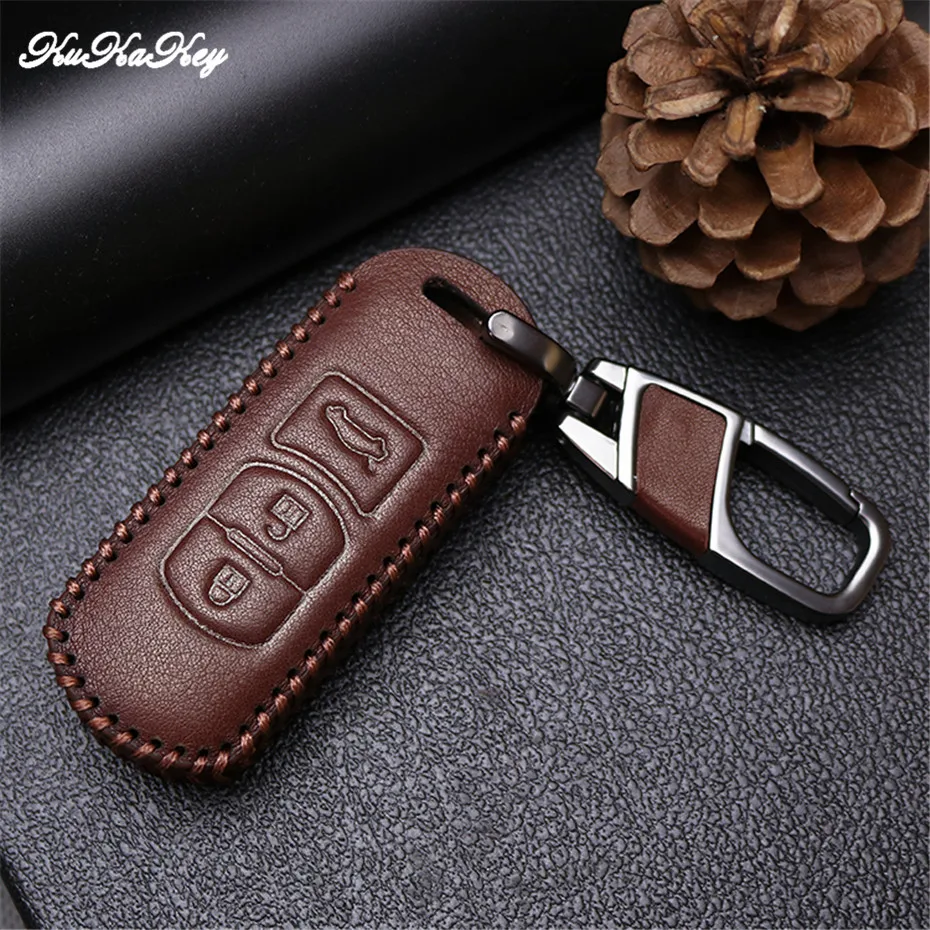 For Mazda 2 3 5 For Mazda 6 CX-3 CX-5 CX-7 CX-9 RX8 Atenza Axela MX5 Genuine Leather Smart Key Case Cover Keychain Holder Bag
For Mazda 2 3 5 For Mazda 6 CX-3 CX-5 CX-7 CX-9 RX8 Atenza Axela MX5 Genuine Leather Smart Key Case Cover Keychain Holder Bag