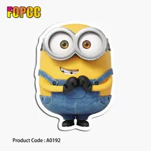 비열한 나 minions 어린이 스티커 diy 낙서 만화 기타 수하물 스케이트 보드 자전거 방수 pvc 노트북 스티커(China)