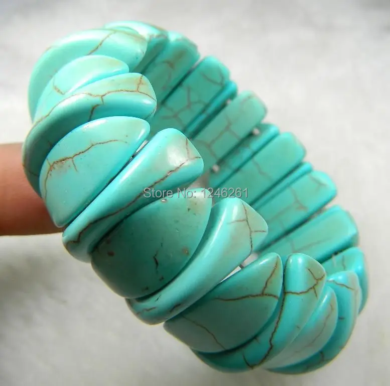 Folk Style 10-24mm 8-27mm Green Turkey Stone Bracelet Beads Fashion Jewelry Making Female Bracelet 7.5inch Wholesale Price
Folk Style 10-24mm 8-27mm Green Turkey Stone Bracelet Beads Fashion Jewelry Making Female Bracelet 7.5inch Wholesale Price