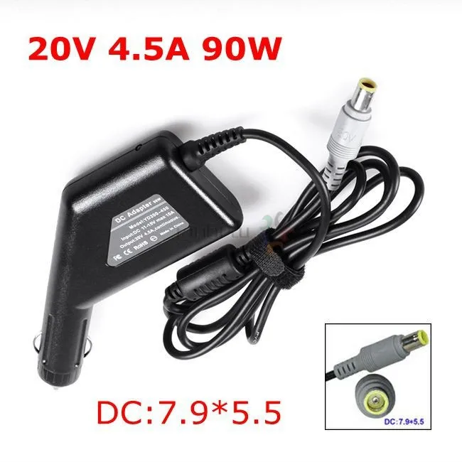 20V 4.5A 90W Car Charger Adapter For IBM Lenovo ThinkPad X60 X60s X61 X61s SL410 SL500 SL510 SL410K
20V 4.5A 90W Car Charger Adapter For IBM Lenovo ThinkPad X60 X60s X61 X61s SL410 SL500 SL510 SL410K