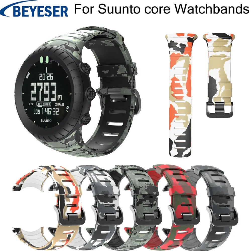 Coloful Watch band for Sunnto core silicone Replacement adjustment sport personality watchstrap for Suunto core wristband strap
Coloful Watch band for Sunnto core silicone Replacement adjustment sport personality watchstrap for Suunto core wristband strap