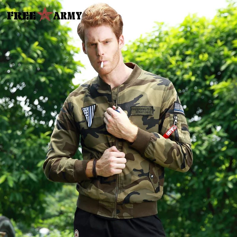 FREEARMY Brand Military Bomber Jackets Men Cotton Casual Jackets Camouflage Men's Jackets Outdoors Clothes Male Outerwear & Coat
FREEARMY Brand Military Bomber Jackets Men Cotton Casual Jackets Camouflage Men's Jackets Outdoors Clothes Male Outerwear & Coat