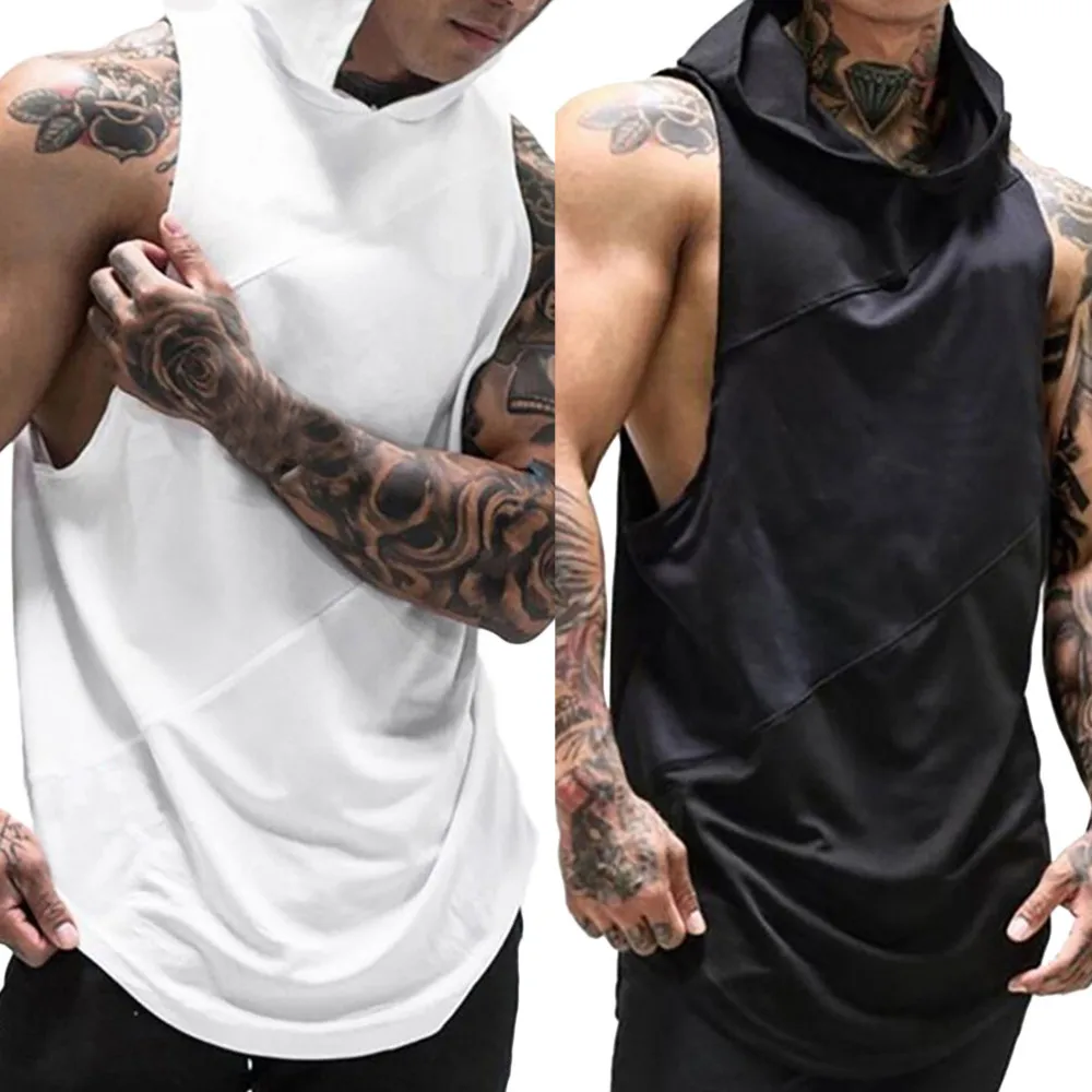 Men's Gyms Fitness Muscle Mesh soft and comfortable Hoodie Sleeveless Singlet T-shirt Top Vest Tank L50/0129
Men's Gyms Fitness Muscle Mesh soft and comfortable Hoodie Sleeveless Singlet T-shirt Top Vest Tank L50/0129
