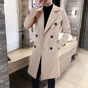 Mens Trench Coat Men Winter Autumn Double Breasted Men Outerwear Casual Coat Men's High End Jackets Windbreaker Mens Trench Coat
Mens Trench Coat Men Winter Autumn Double Breasted Men Outerwear Casual Coat Men's High End Jackets Windbreaker Mens Trench Coat