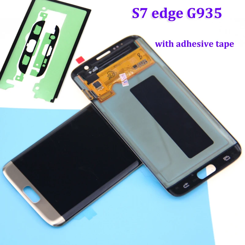 Super Amoled LCD Touch Screen Digitizer Assembly for Samsung Galaxy S7 edge LCD g935 g935f g935fd Display Replacement
Super Amoled LCD Touch Screen Digitizer Assembly for Samsung Galaxy S7 edge LCD g935 g935f g935fd Display Replacement