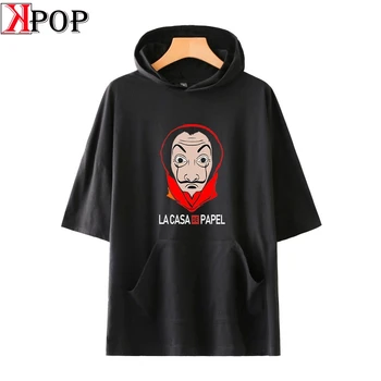 Money Heist Harajuku Hoodies T-shirts Short Sleeve Women/Men Casual Fans Clothes 2019 Hip Hop Kpop Printed Plus Size 4XL
Money Heist Harajuku Hoodies T-shirts Short Sleeve Women/Men Casual Fans Clothes 2019 Hip Hop Kpop Printed Plus Size 4XL