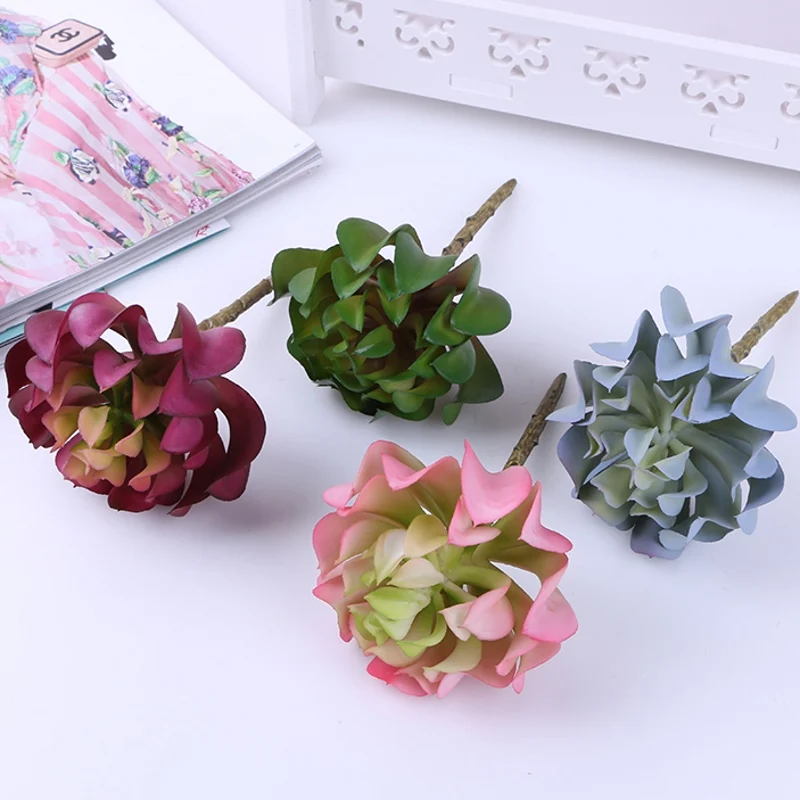 1PCS Artificial fleshiness Cactus Aloe Succulent plant Chitose lotus landscape PU decorative flower home Balcony decoration
1PCS Artificial fleshiness Cactus Aloe Succulent plant Chitose lotus landscape PU decorative flower home Balcony decoration