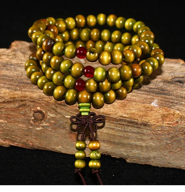 Bracelet Mala en Bois de Santal Bracelet Mala en Bois de Santal