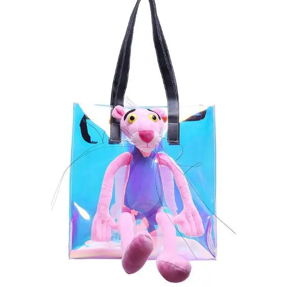 Cute Mickey Pink Panther Transparent PVC Handbag beach Shoulder bag
Cute Mickey Pink Panther Transparent PVC Handbag beach Shoulder bag
