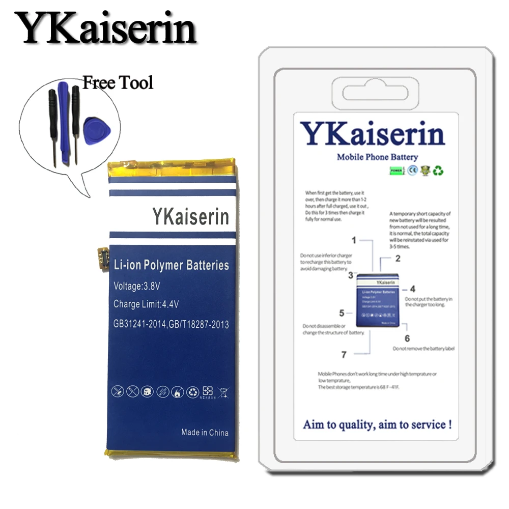 Free Tool + YKaiserin Lithium Polymer Battery HB3742A0EZC+ For Huawei Ascend P8 Lite 2200mAh
Free Tool + YKaiserin Lithium Polymer Battery HB3742A0EZC+ For Huawei Ascend P8 Lite 2200mAh