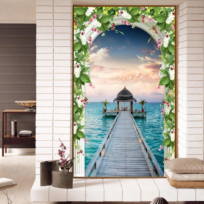 beibehang Custom pictorial mural 3d stereo wallpaper vertical version of the aisle corridor background wallpaper landscape mural
beibehang Custom pictorial mural 3d stereo wallpaper vertical version of the aisle corridor background wallpaper landscape mural