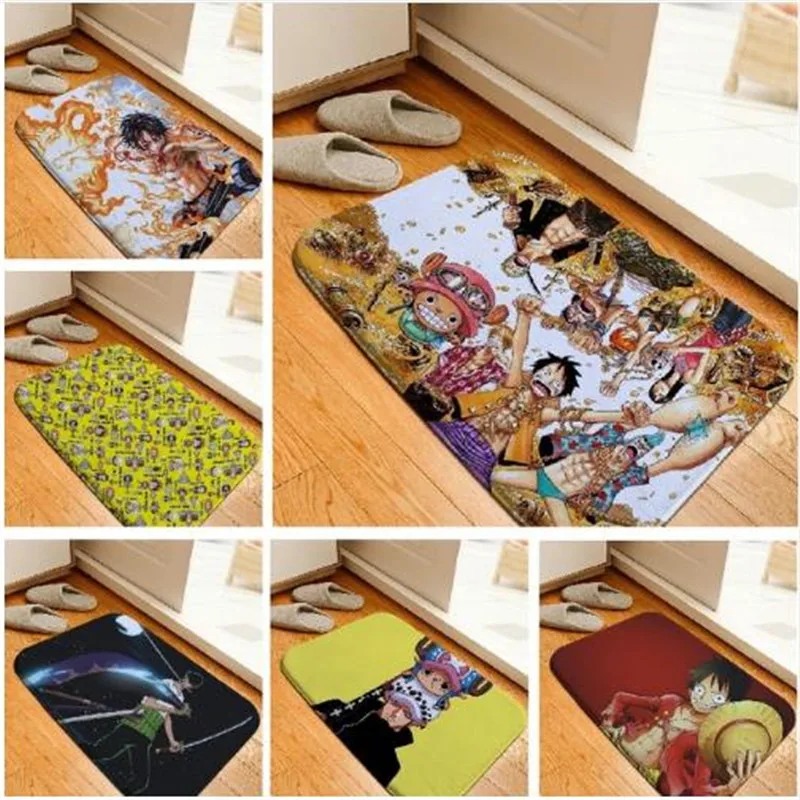 Floor Mat Cartoon One Piece Printed Rug Toilet Carpet Flannel Non Slip Absorbent Shower Bathroom Crepet Bath Mat Custom 40x60cm
Floor Mat Cartoon One Piece Printed Rug Toilet Carpet Flannel Non Slip Absorbent Shower Bathroom Crepet Bath Mat Custom 40x60cm