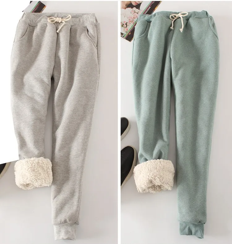 LITTHING Autumn Winter 2019 Women Fleece Sweatpants Trousers Candy Color Casual Thick Velvet Cashmere Sweatpants Tracksuit Pants
LITTHING Autumn Winter 2019 Women Fleece Sweatpants Trousers Candy Color Casual Thick Velvet Cashmere Sweatpants Tracksuit Pants