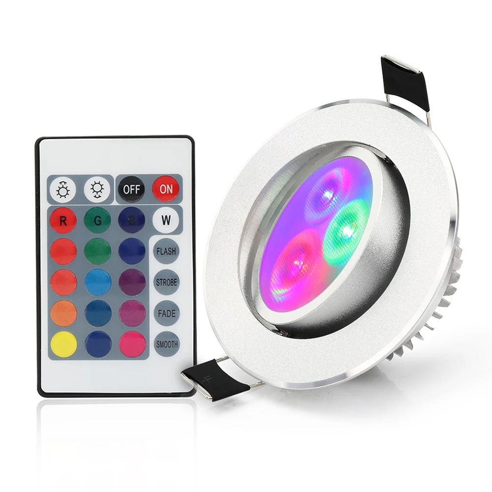 LED Downlight Round 5W Model LED Lamp Double Color Panel Light RGB Ceiling Recessed with Remote Control Lighting Led Bulb Round
LED Downlight Round 5W Model LED Lamp Double Color Panel Light RGB Ceiling Recessed with Remote Control Lighting Led Bulb Round
